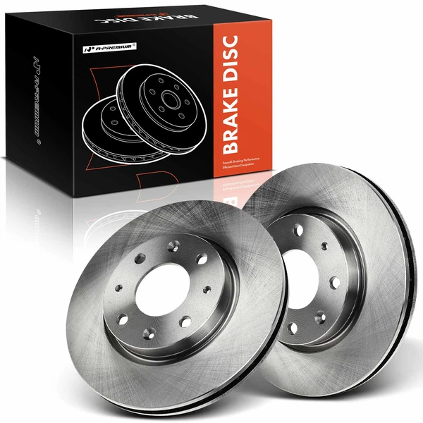 Front Disc Brake Rotors for Kia Spectra 2004-2009 Spectra5 2005-2009 L4 2.0L