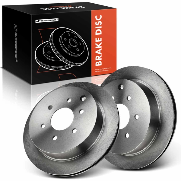 Rear Disc Brake Rotors for 2009-2012 Suzuki Equator