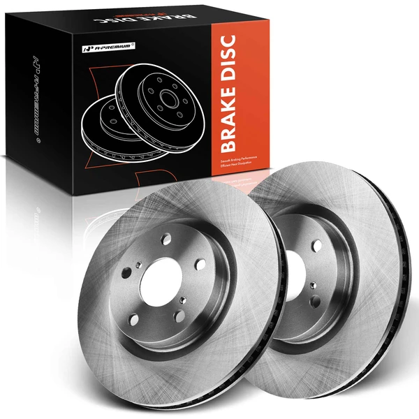 Front Disc Brake Rotors for 2011-2016 Scion tC