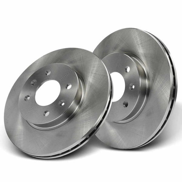 Front Disc Brake Rotors for Hyundai Accent 2006-2011 Kia Rio Rio5 1.6L