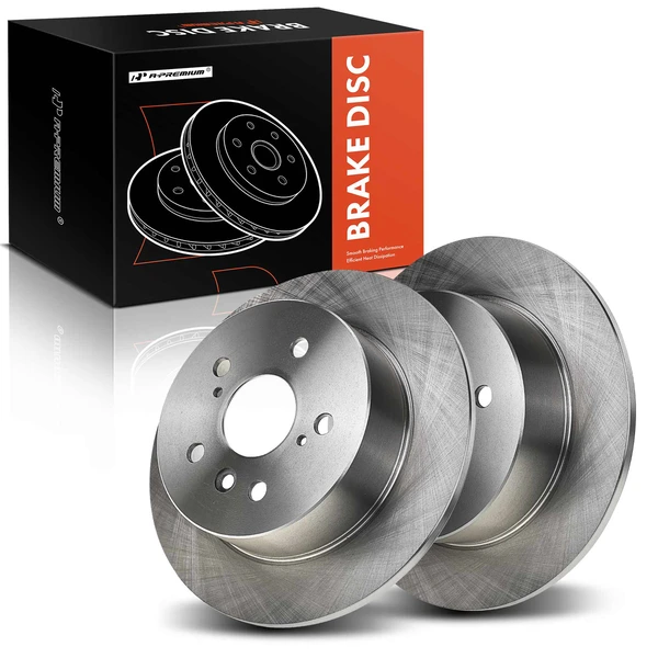 Rear Disc Brake Rotors for 2007-2012 Lexus ES350