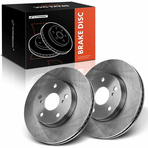 Front Disc Brake Rotors for 2008-2015 Scion xB