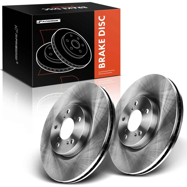 Front Disc Brake Rotors for Honda Pilot 2009-2015 Acura MDX ZDX RLX