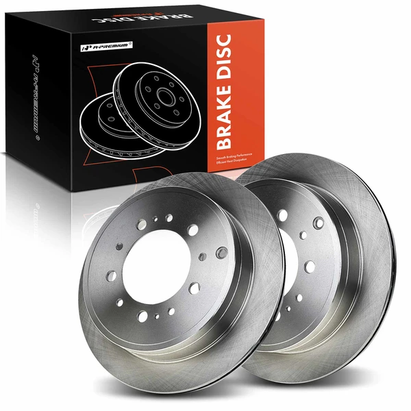 Rear Disc Brake Rotors for 2008-2011 2013-2021 Lexus LX570