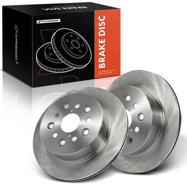 Rear Disc Brake Rotors for 2001-2006 Lexus LS430