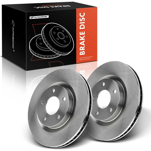 Front Disc Brake Rotors for 2007-2012 Nissan Sentra