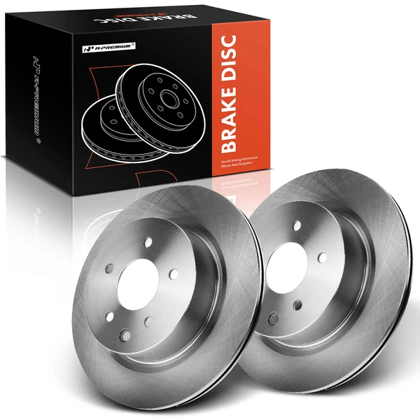 Rear Disc Brake Rotors for Nissan Maxima 09-14 16-22 370Z INFINITI EX35 G37 QX50