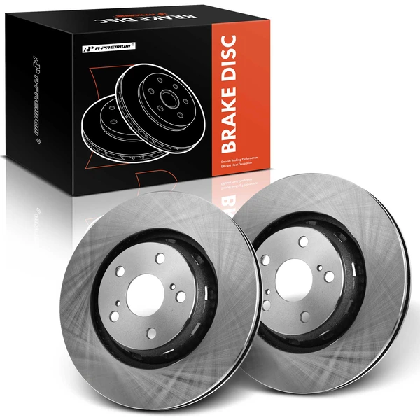 Front Disc Brake Rotors for 2009-2016 Toyota Venza