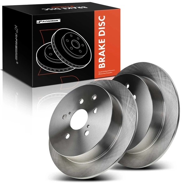 Rear Disc Brake Rotors for 2010-2015 Lexus RX350