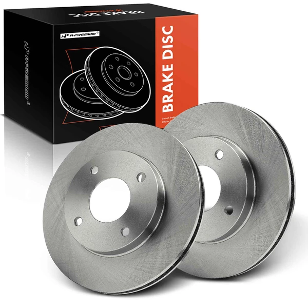 Front Disc Brake Rotors for 2009-2011 Nissan Versa