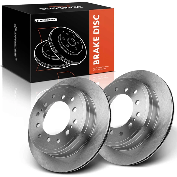 Rear Disc Brake Rotors for 2010-2021 Toyota 4Runner