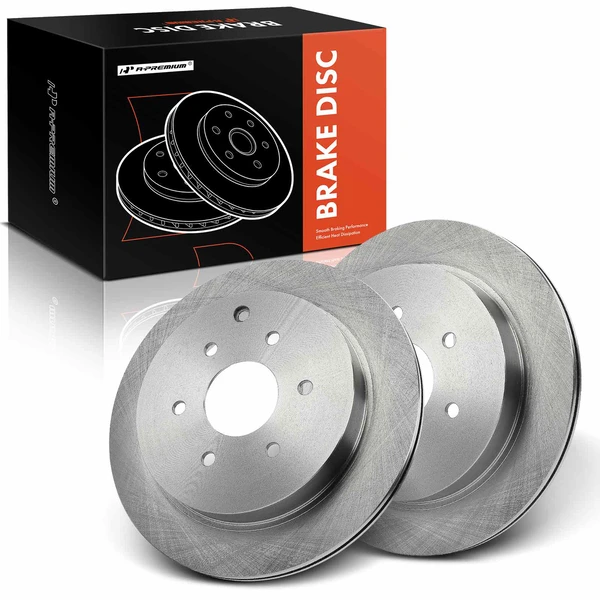 Rear Disc Brake Rotors for 2017-2021 Nissan Armada