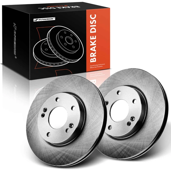 Front Disc Brake Rotors for Hyundai Elantra Veloster Kia Forte Forte5 Forte Koup