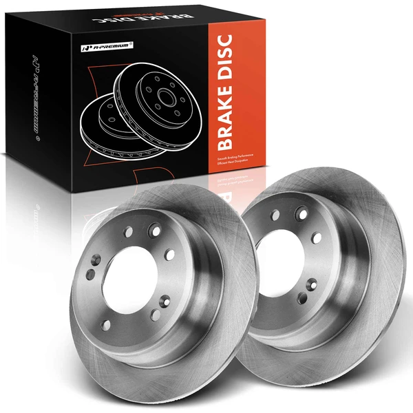 Rear Disc Brake Rotors for 2011-2016 Kia Sportage