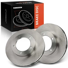2 Pcs Front Disc Brake Rotor