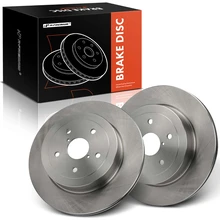 2 Pcs Rear Disc Brake Rotors