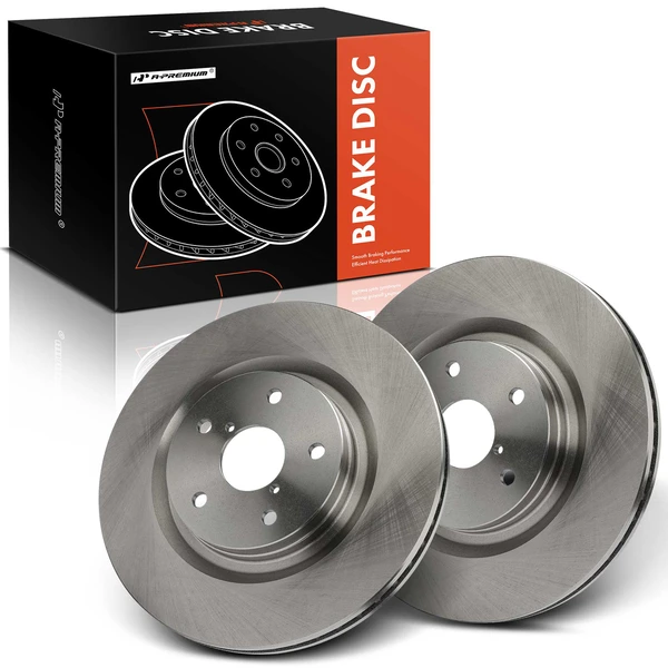 2 Pcs Front Disc Brake Rotors for 2022 Subaru WRX