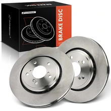 2 Pcs Front Disc Brake Rotors