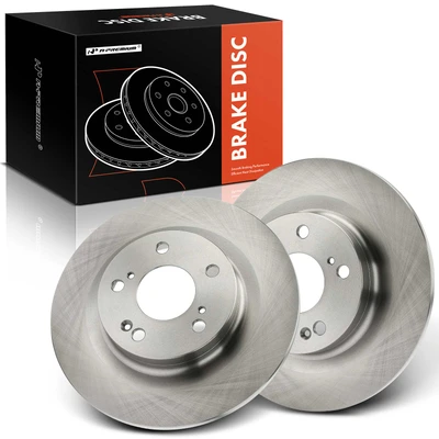 2 Pcs Rear Disc Brake Rotors
