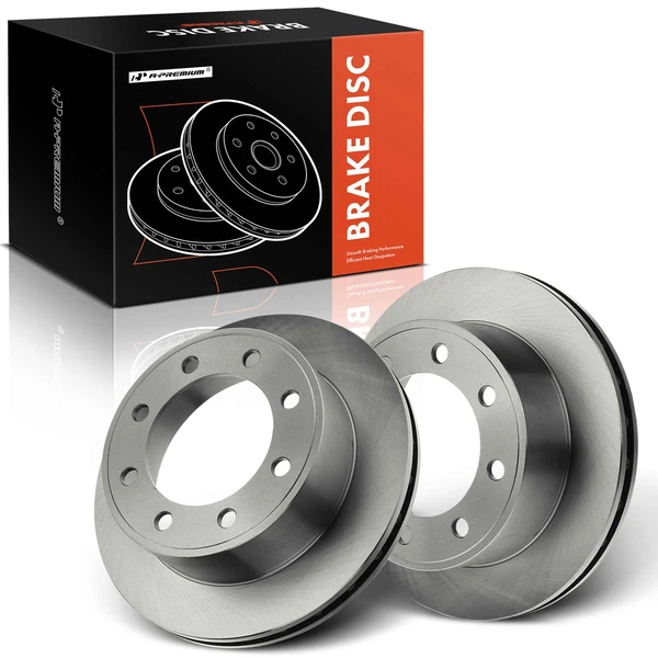 Rear Disc Brake Rotors for Ford E-250 03-06 E-350 Club Wagon E-350 Super Duty