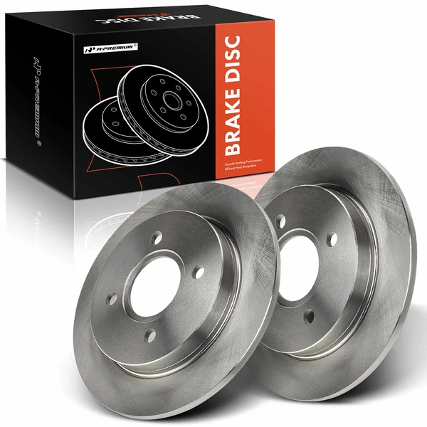 Rear Disc Brake Rotors for 2001-2007 Ford Focus