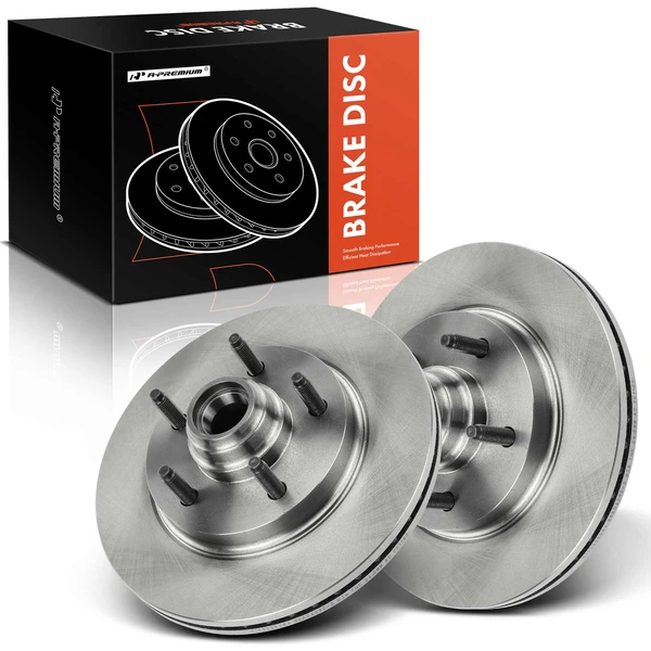 Front Disc Brake Rotors for Ford F-150 2001-2004 Lincoln Blackwood 2002