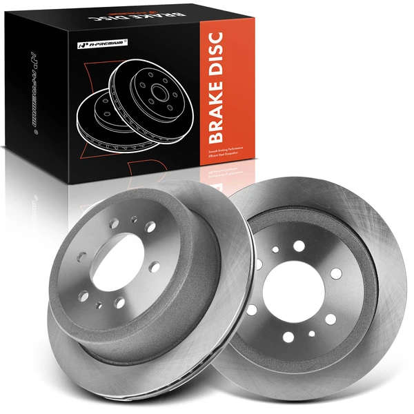 Rear Disc Brake Rotors for 2004-2011 Ford F-150