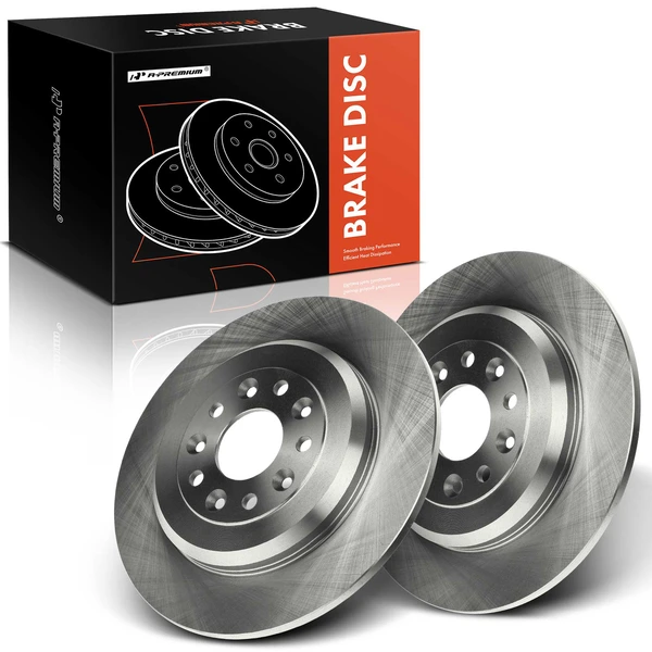 Rear Disc Brake Rotors for 2008-2019 Ford Taurus