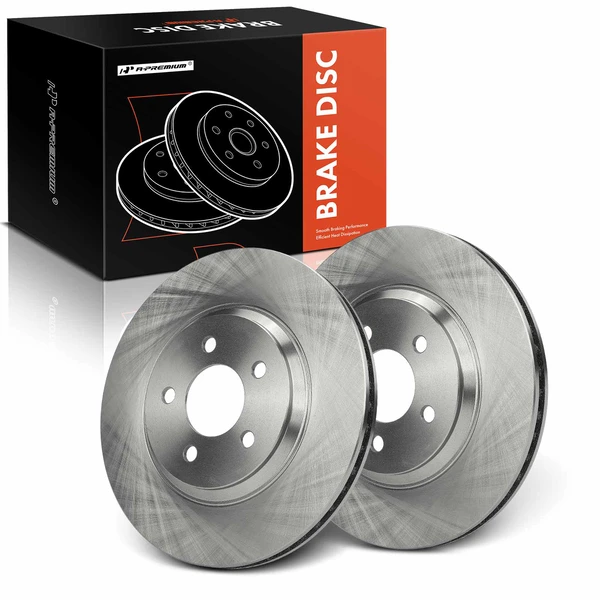 Front Disc Brake Rotors for Ford Mustang 2005-2014 V6 3.7L V8 4.6L