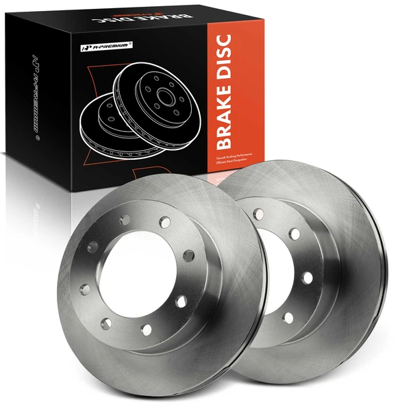 Front Disc Brake Rotors for 2005-2013 Ford F-350 Super Duty