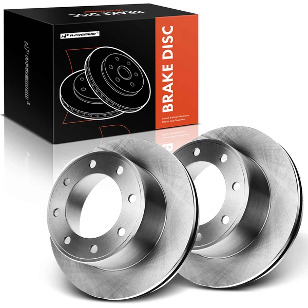 Rear Disc Brake Rotors for Ford F-250 Surper Duty F-350 Surper Duty 05-12 340 mm