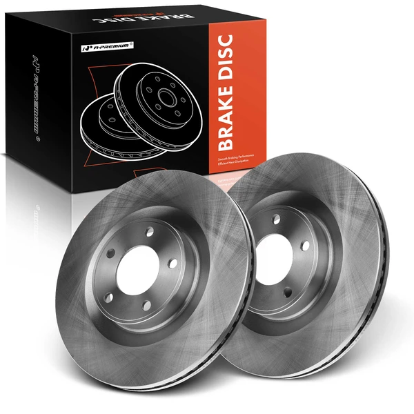 Front Disc Brake Rotors for Ford Edge 2007-2014 Lincoln MKX 2007-2015 AWD 320mm