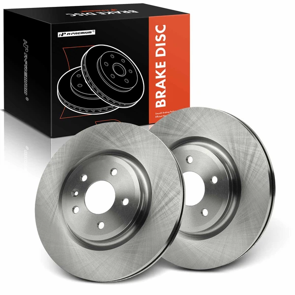Front Disc Brake Rotors for 2010-2019 Lincoln MKT