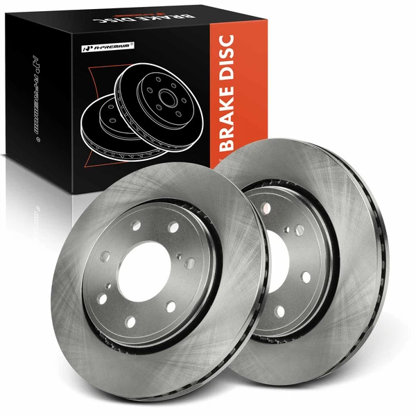 Front Disc Brake Rotors for Ford F-150 2010-2017 7-Lug Wheel