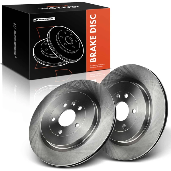 Rear Disc Brake Rotors for 2013-2019 Ford Taurus