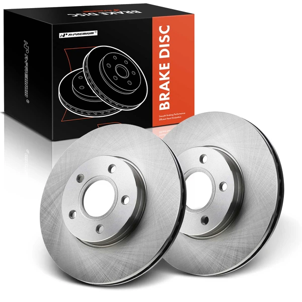 Front Disc Brake Rotors for 2012-2018 Ford Focus