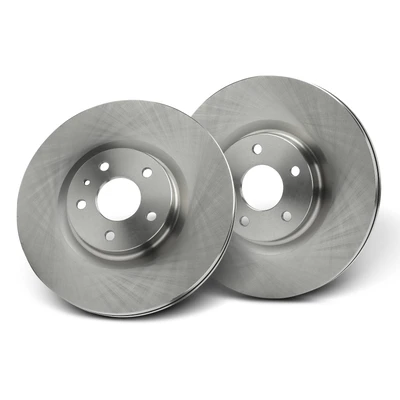 2 Pcs Front Disc Brake Rotors
