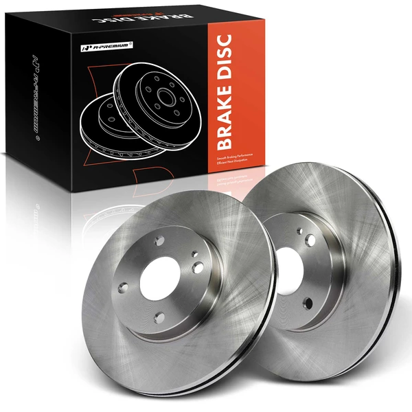 Front Disc Brake Rotors for 1992-1996 Mazda MX-3