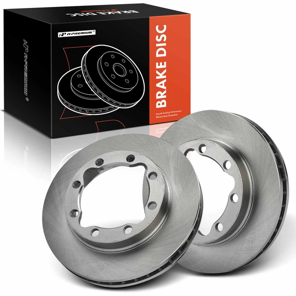 Front Disc Brake Rotors for 1990-2000 GMC K3500
