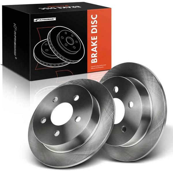 Rear Disc Brake Rotors for Buick Regal 97-04 Century Chevrolet Impala Oldsmobile