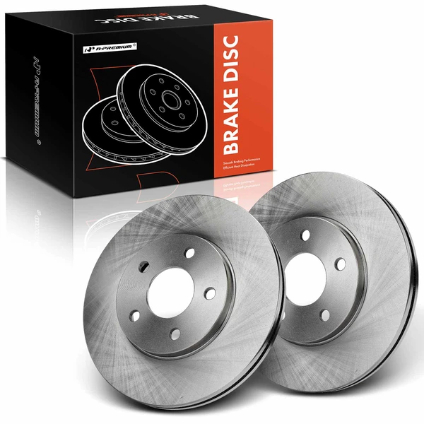 Front Disc Brake Rotors for Chevy Malibu 2004-2008 Pontiac G6 2006-2007