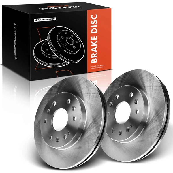 Front Disc Brake Rotors for 2007-2020 Cadillac Escalade