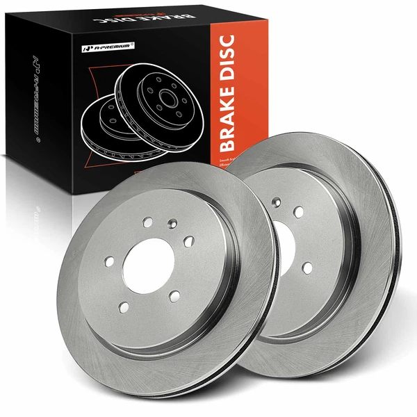Rear Disc Brake Rotors for 2005-2011 Cadillac STS