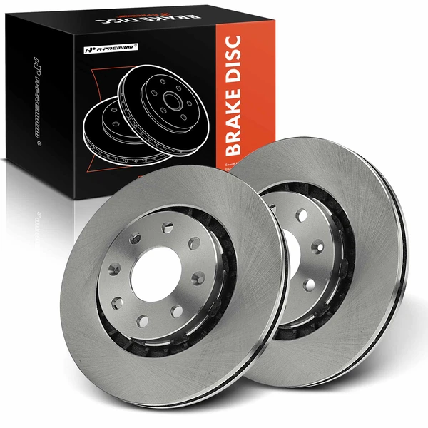 Front Disc Brake Rotors for 2013-2015 Chevrolet Spark