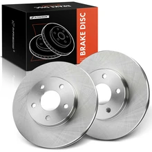 2 Pcs Front Disc Brake Rotors