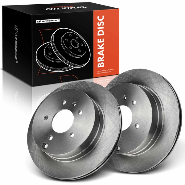 Rear Disc Brake Rotors for Chevrolet Captiva Sport 12-15 Pontiac Saturn Suzuki