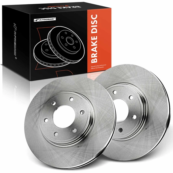 Front Disc Brake Rotors for 2008-2009 Saab 9-7x