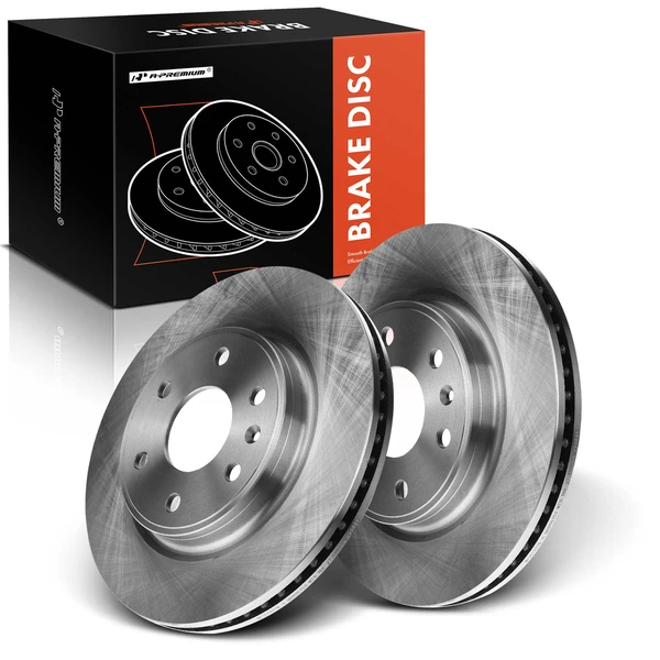 Front Disc Brake Rotors for Chevrolet Traverse 09-17 GMC Acadia Enclave Saturn