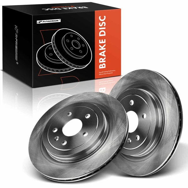 Rear Disc Brake Rotors for 2008-2014 Cadillac CTS