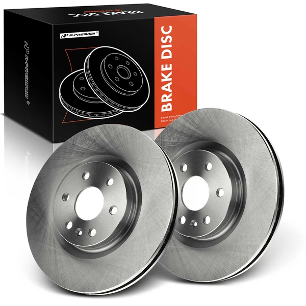 Front Disc Brake Rotors for 2010-2016 Cadillac SRX